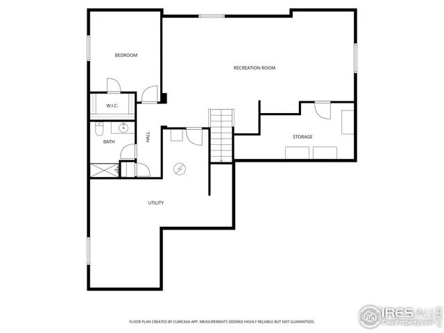 a picture of a floor plan