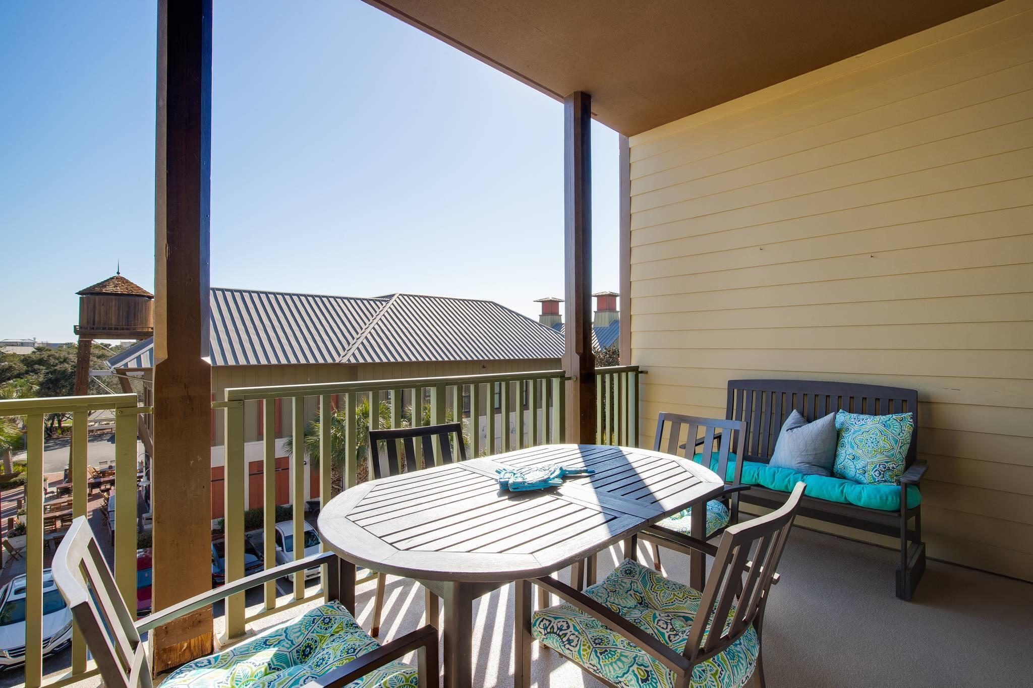 2050 West County Highway 30A, Unit M1310 Santa Rosa Beach, FL 32459 - Photo 32 of 63 spcious balcony -