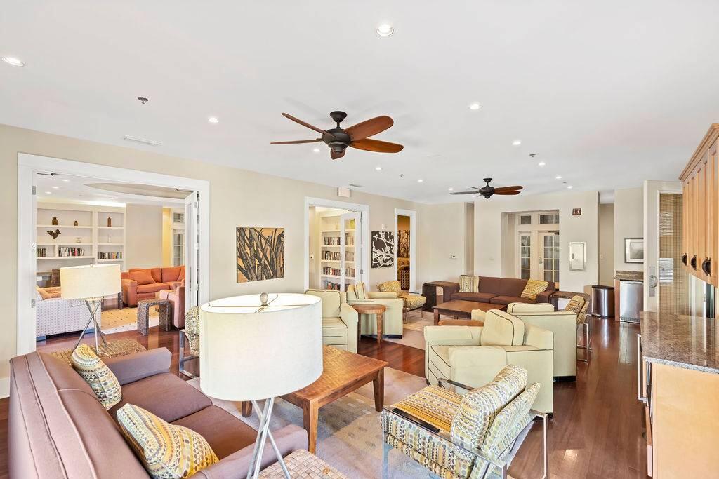 2050 West County Highway 30A, Unit M1310 Santa Rosa Beach, FL 32459 - Photo 56 of 63 a living room with furniture kitchen view and a large window