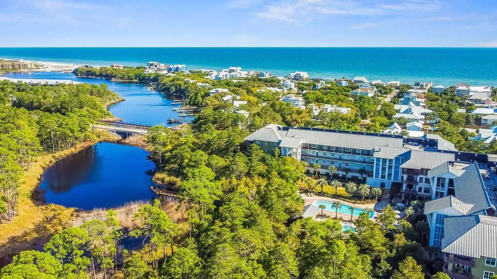 2050 West County Highway 30A, Unit M1310 Santa Rosa Beach, FL 32459 - Photo 58 of 63 Redfish Village with lake