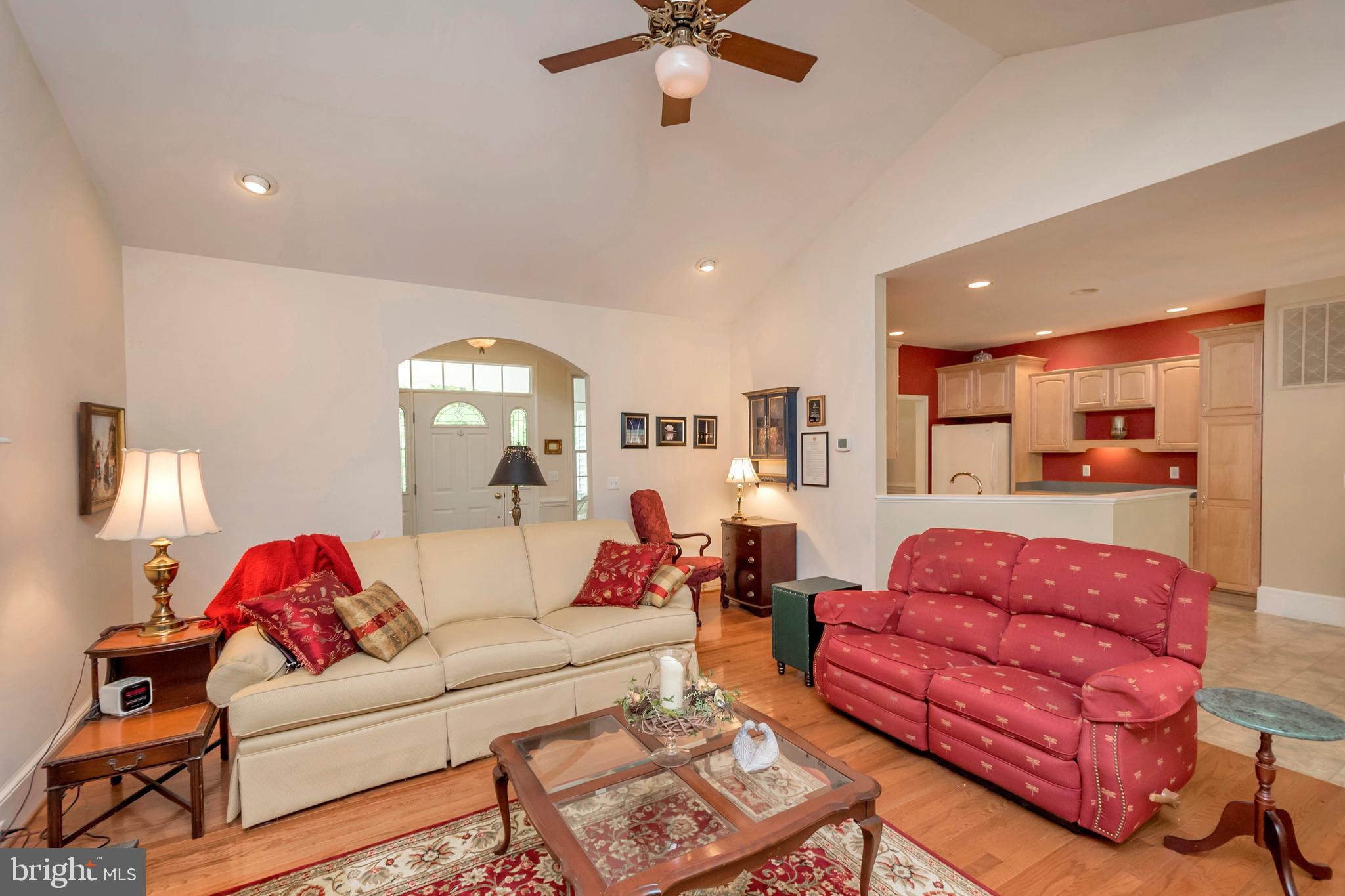High ceilings and plenty of light