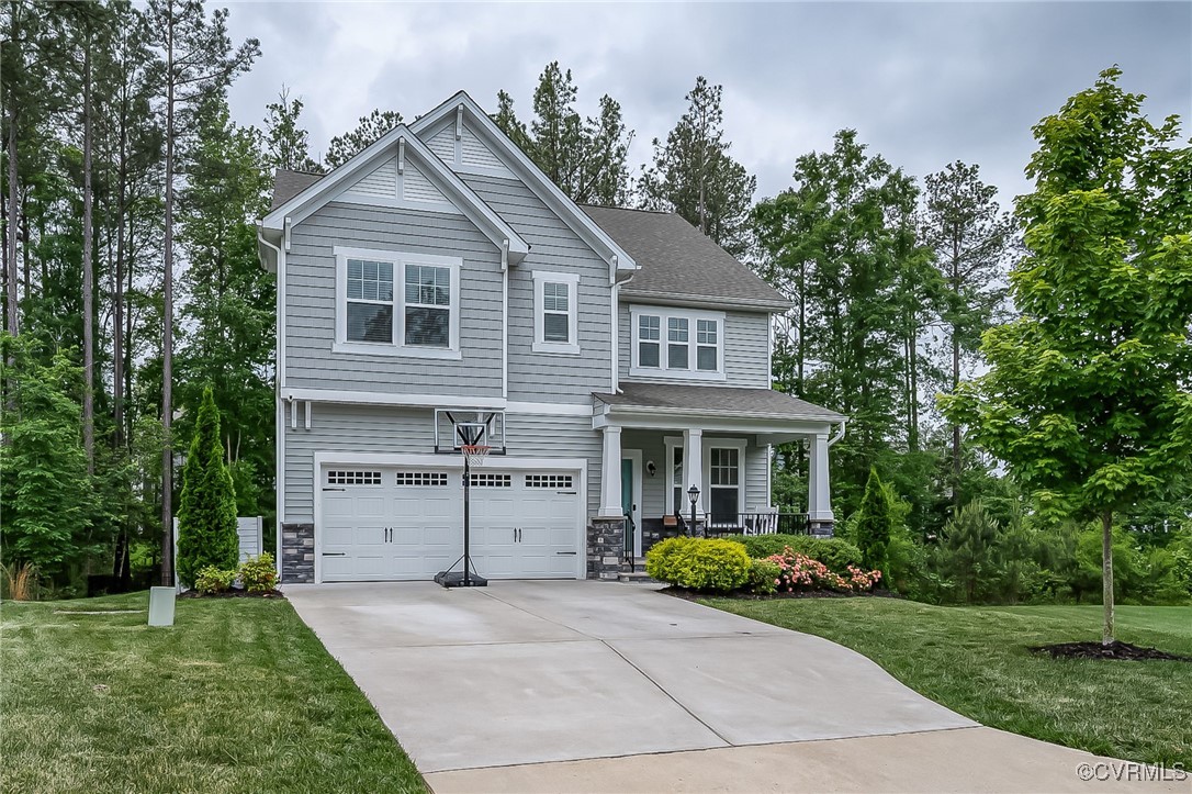 8006 Bole Hat Road Chesterfield, VA 23832 - Photo 1 of 47 Craftsman inspired home featuring covered porch, a