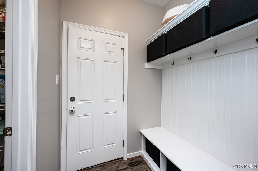 8006 Bole Hat Road Chesterfield, VA 23832 - Photo 20 of 47 Mudroom with dark wood-type flooring