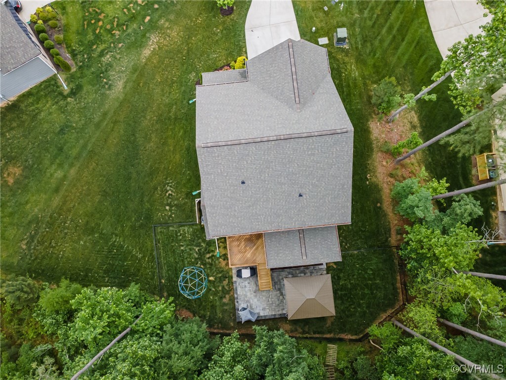 8006 Bole Hat Road Chesterfield, VA 23832 - Photo 42 of 47 View from above of property