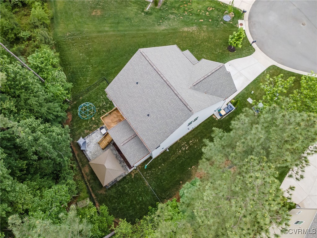 8006 Bole Hat Road Chesterfield, VA 23832 - Photo 43 of 47 View from above of property