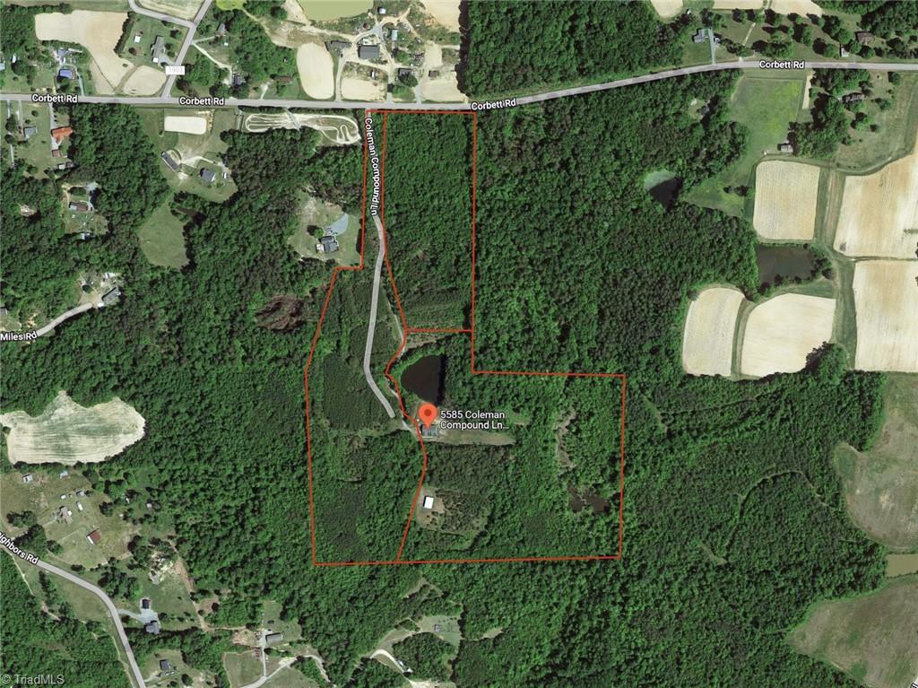 5585 Corbett Road Mebane, NC 27302 - Photo 35 of 35 Property line is an approximation