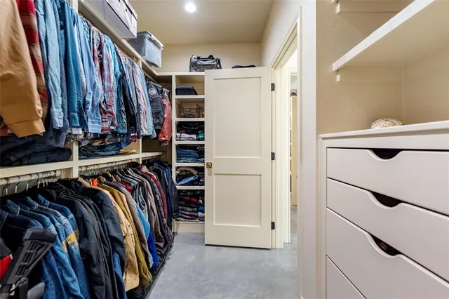 a view of a lobby with furniture and floor to ceiling window