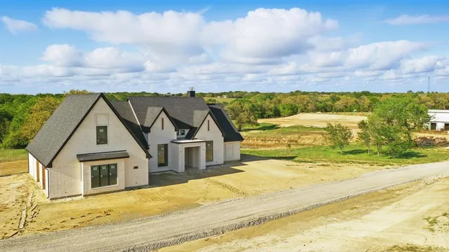 a view of an ocean and a mountain