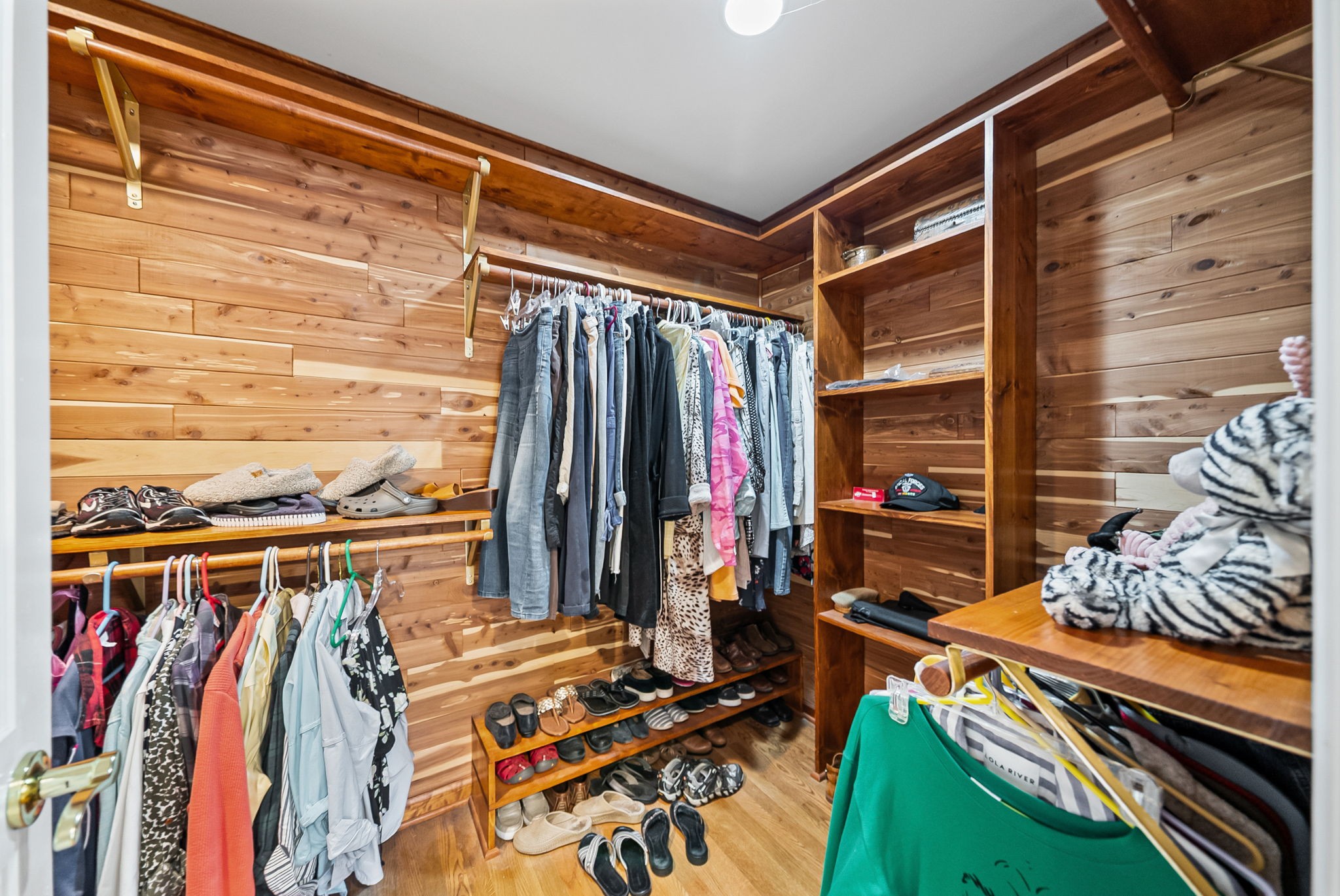 2419 Williams Hollow Road McEwen, TN 37101 - Photo 25 of 85 a view of walk in closet with clothes
