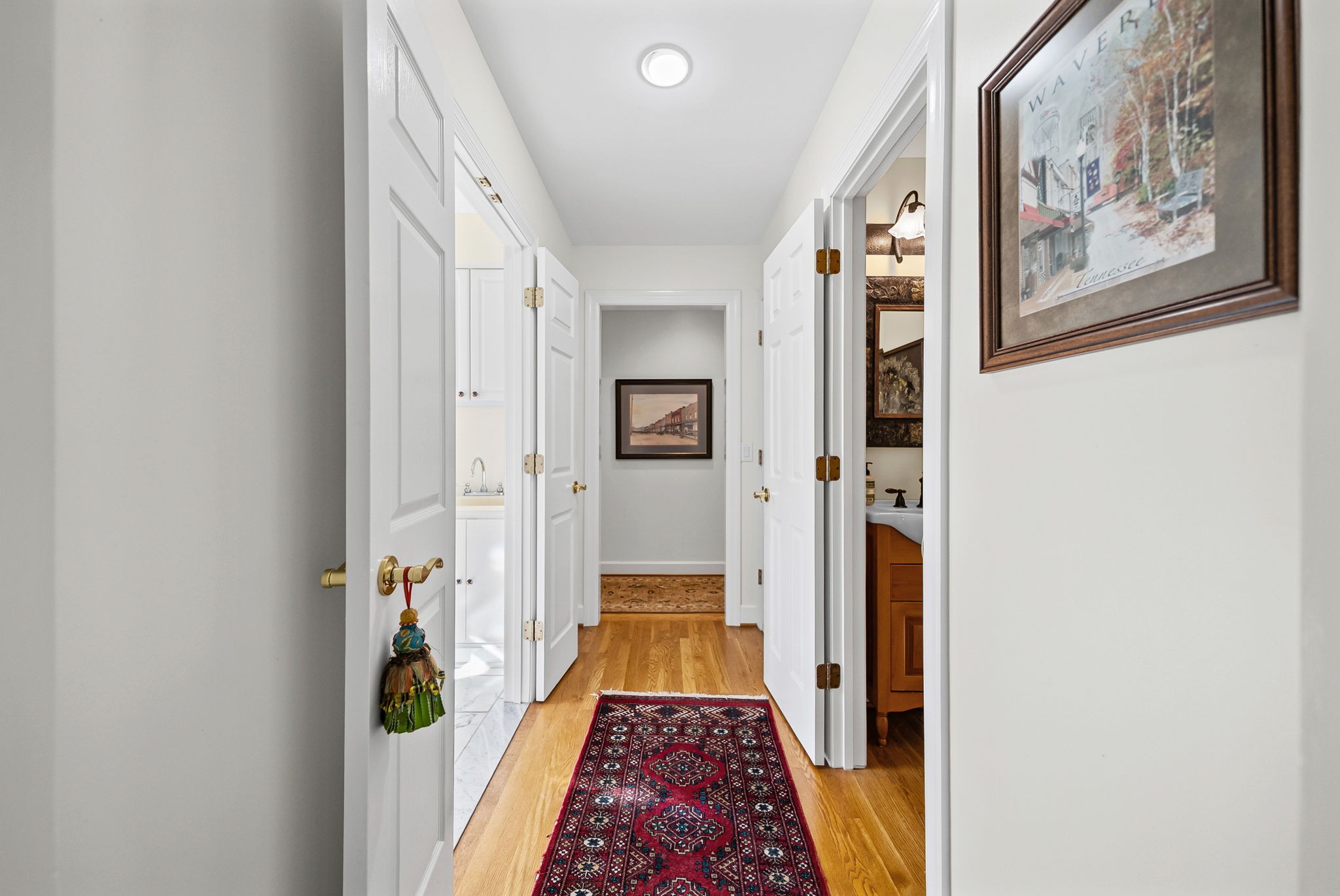 2419 Williams Hollow Road McEwen, TN 37101 - Photo 27 of 85 a view of hallway with wooden floor