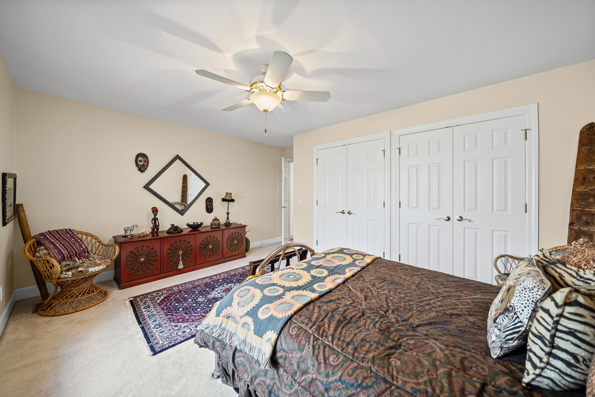 2419 Williams Hollow Road McEwen, TN 37101 - Photo 36 of 85 a bed sitting in a bedroom next to a window