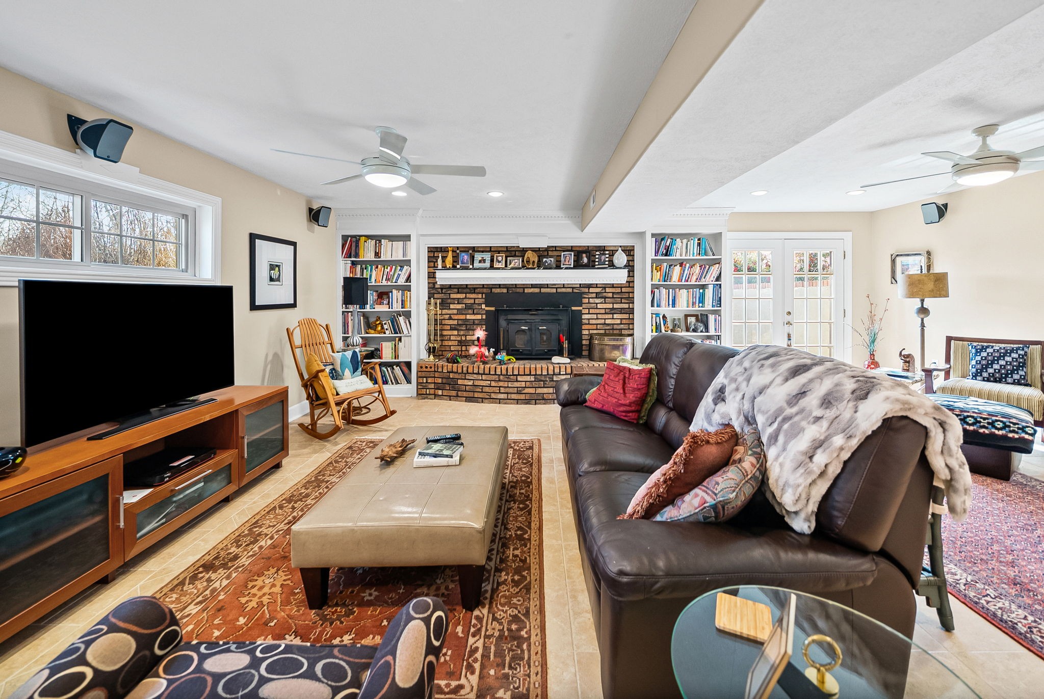 2419 Williams Hollow Road McEwen, TN 37101 - Photo 46 of 85 a living room with furniture and a flat screen tv
