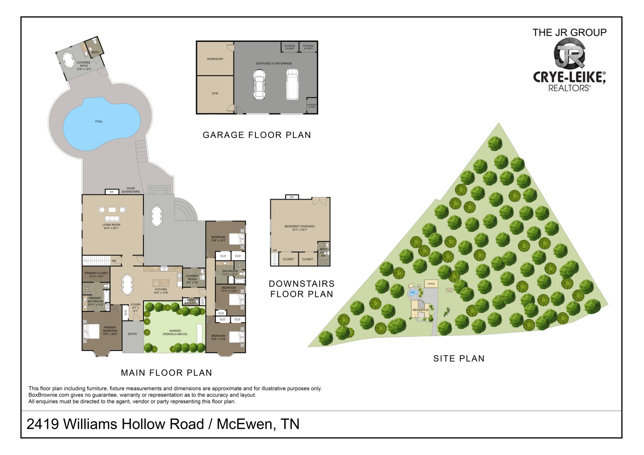 2419 Williams Hollow Road McEwen, TN 37101 - Photo 85 of 85 a picture of a bench in a white house