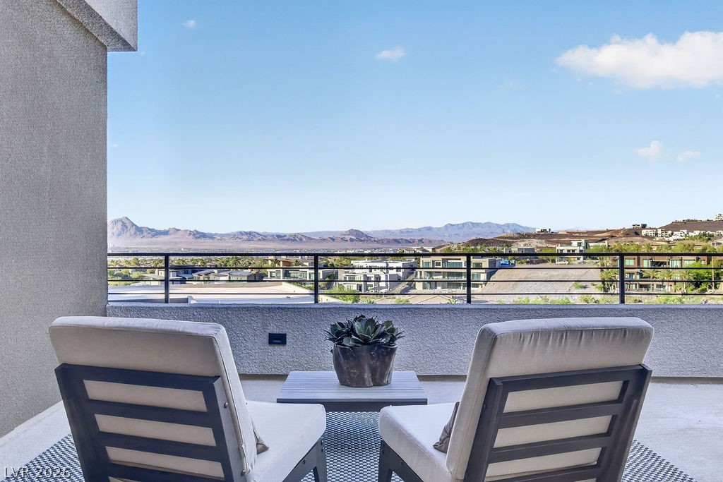 1456 Solitude Ridge Drive Henderson, NV 89012 - Photo 52 of 94 Balcony off Loft Lounge & Bar