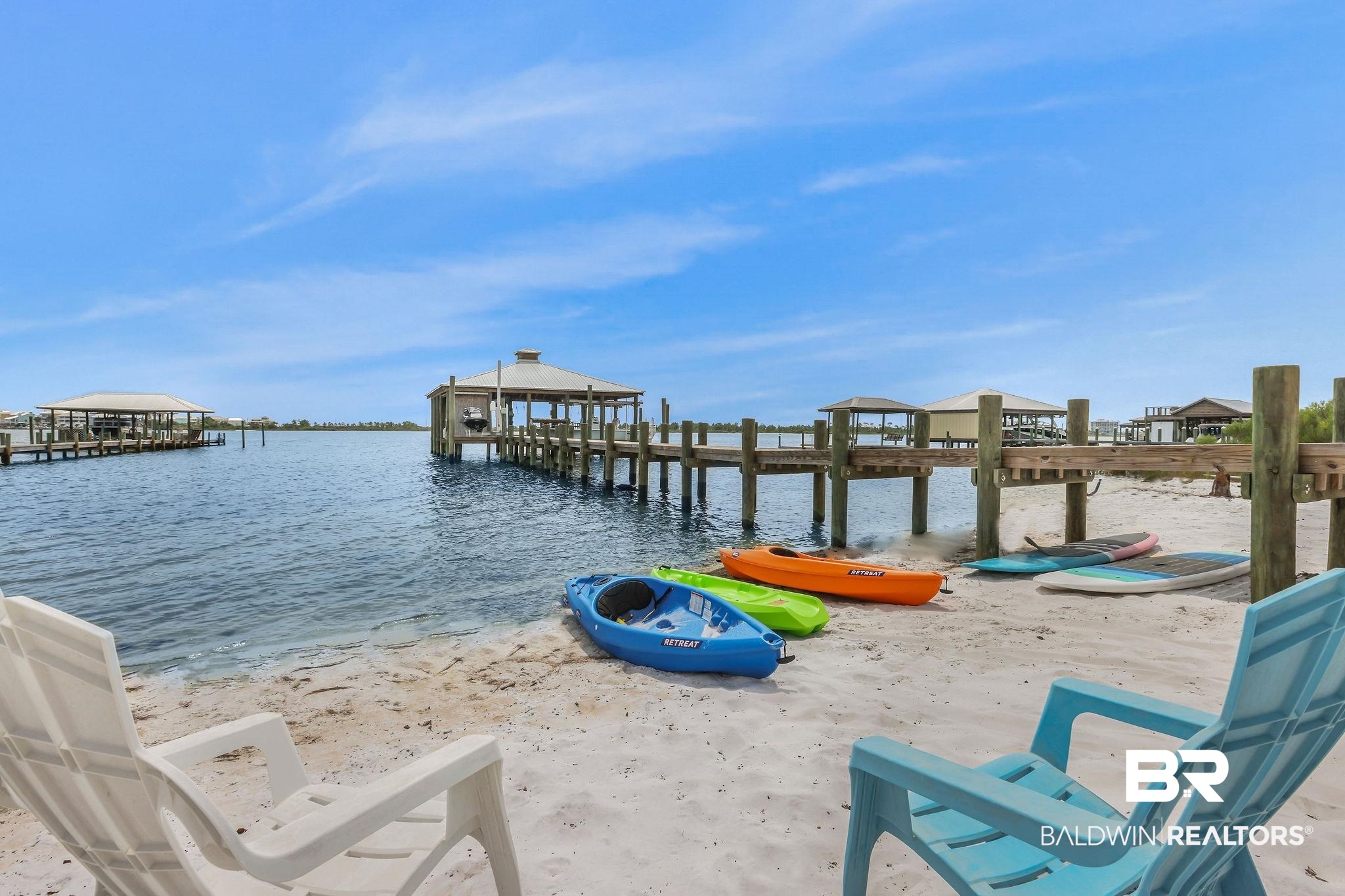 32130 River Road Orange Beach, AL 36561 - Photo 35 of 51 Dock area with view of water and beach