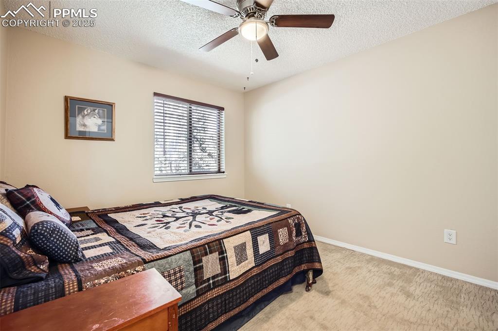 46 Barr Lake Circle Divide, CO 80814 - Photo 23 of 47 a bedroom with a bed and a window