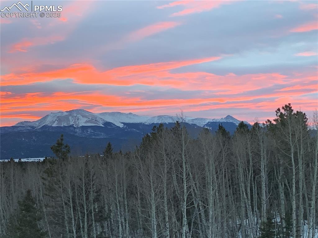 46 Barr Lake Circle Divide, CO 80814 - Photo 38 of 47 a view of a city with sunset