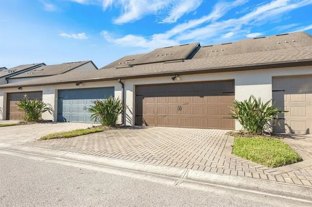 a house view with a outdoor space