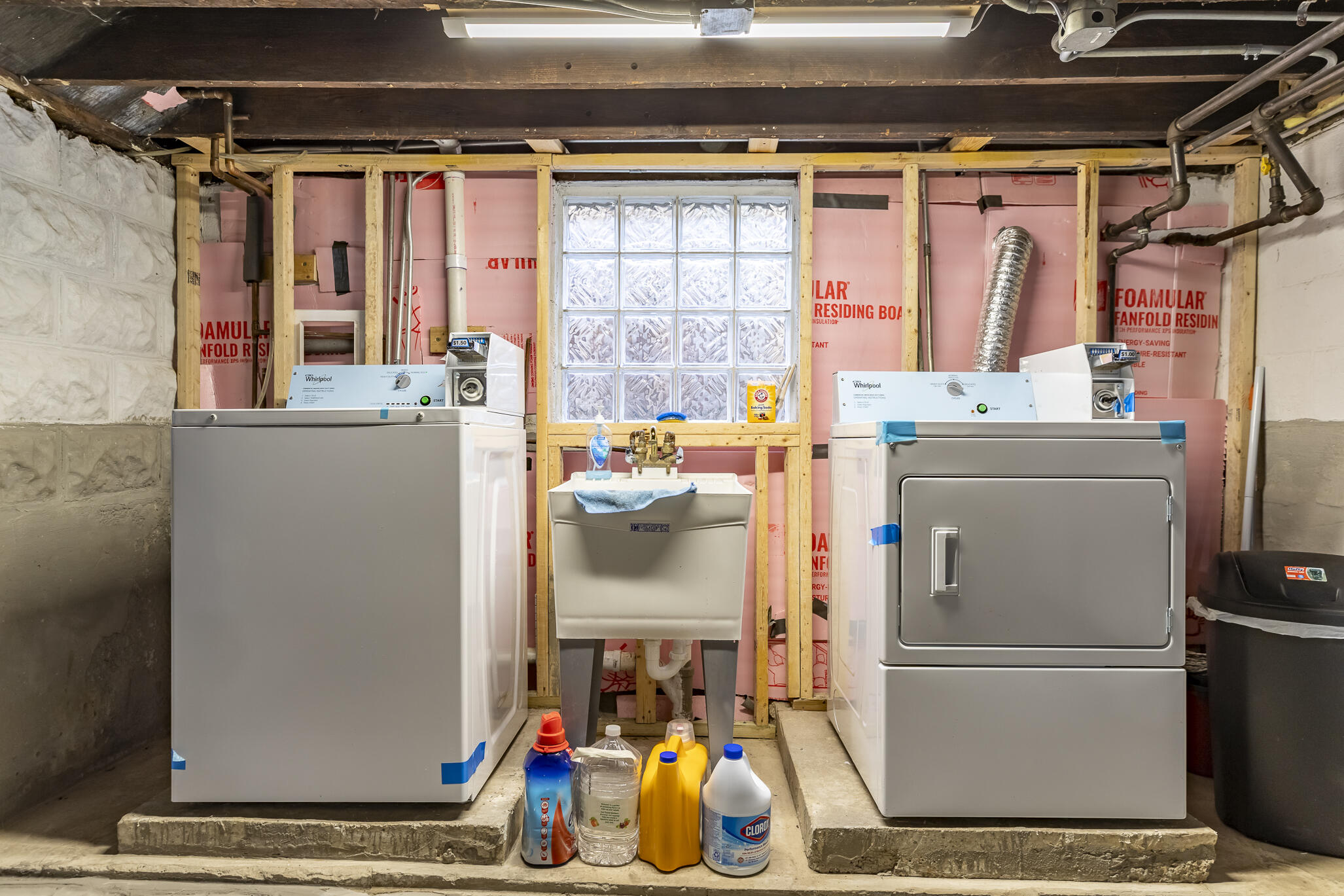 23 Mason Street Hammond, IN 46320 - Photo 44 of 62 a utility room with dryer and washer