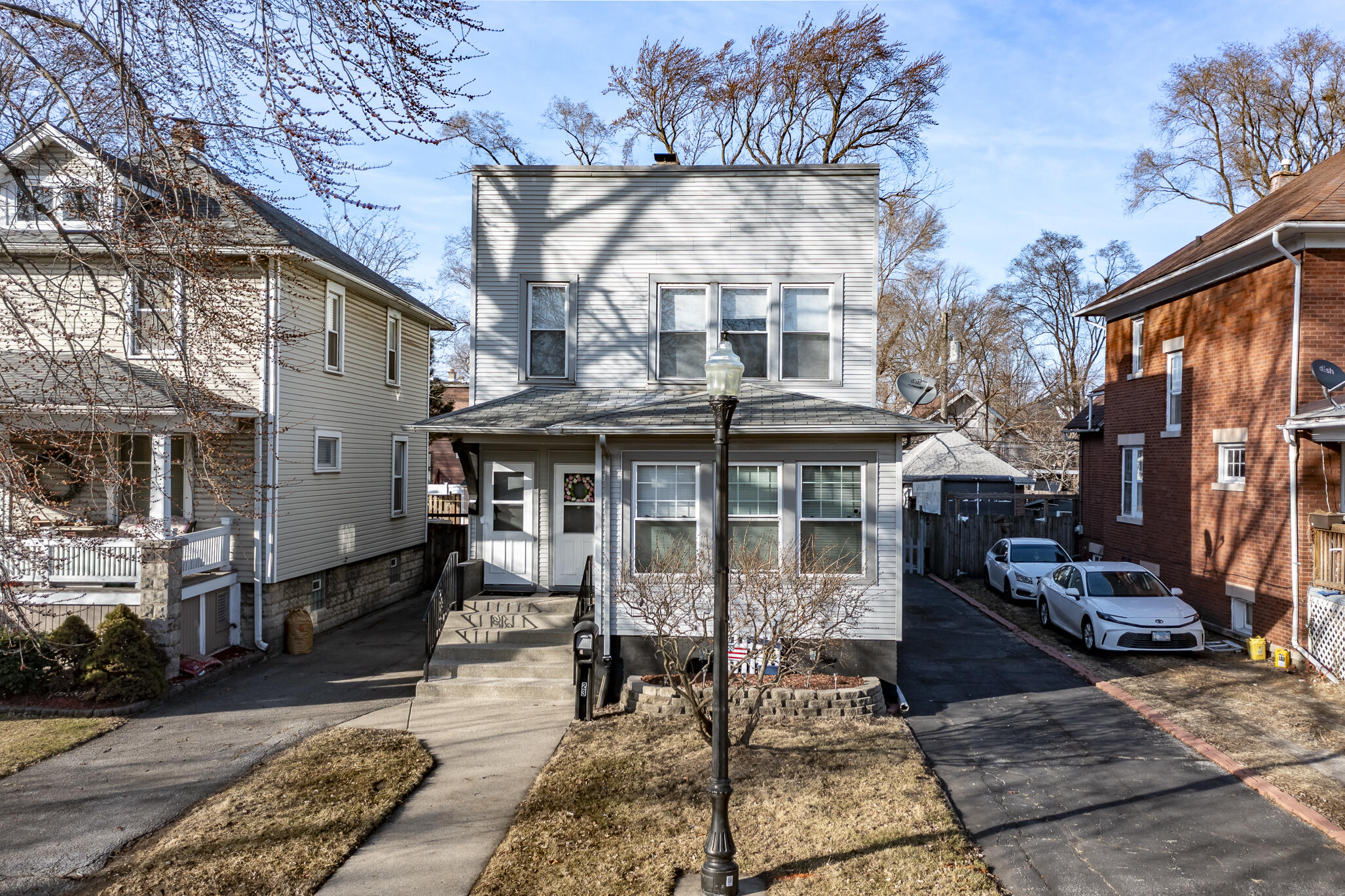 23 Mason Street Hammond, IN 46320 - Photo 47 of 62 a front view of a building with street view