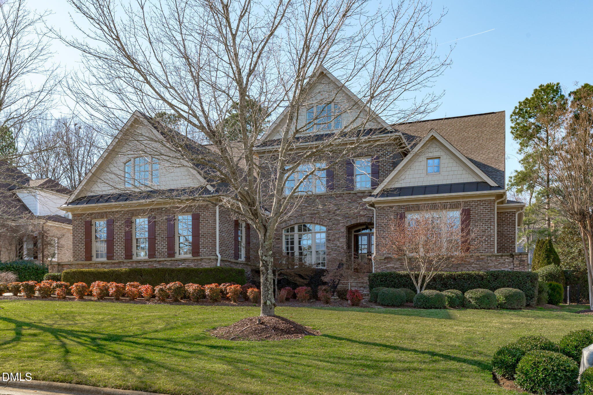 3005 Greyhawk Place Apex, NC 27539 - Photo 10 of 88 a front view of a house with a yard