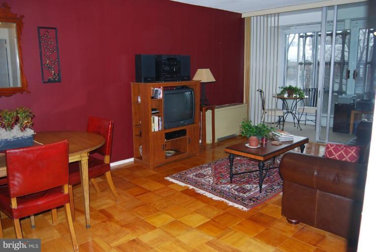 1311 Delaware Avenue Southwest, Unit S147 Washington, DC 20024 - Photo 10 of 18 a living room with furniture a rug and a painting on the wall