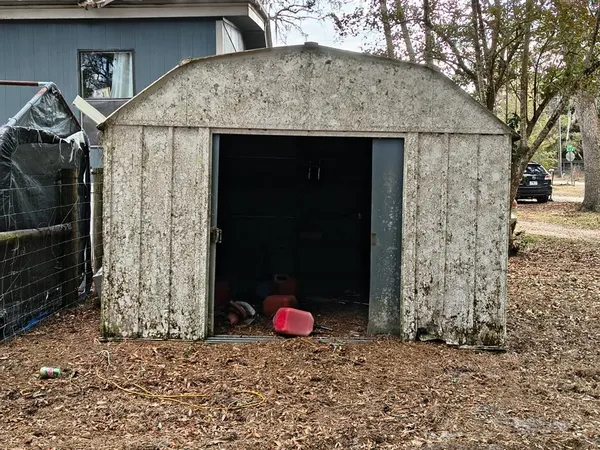a view of a small house