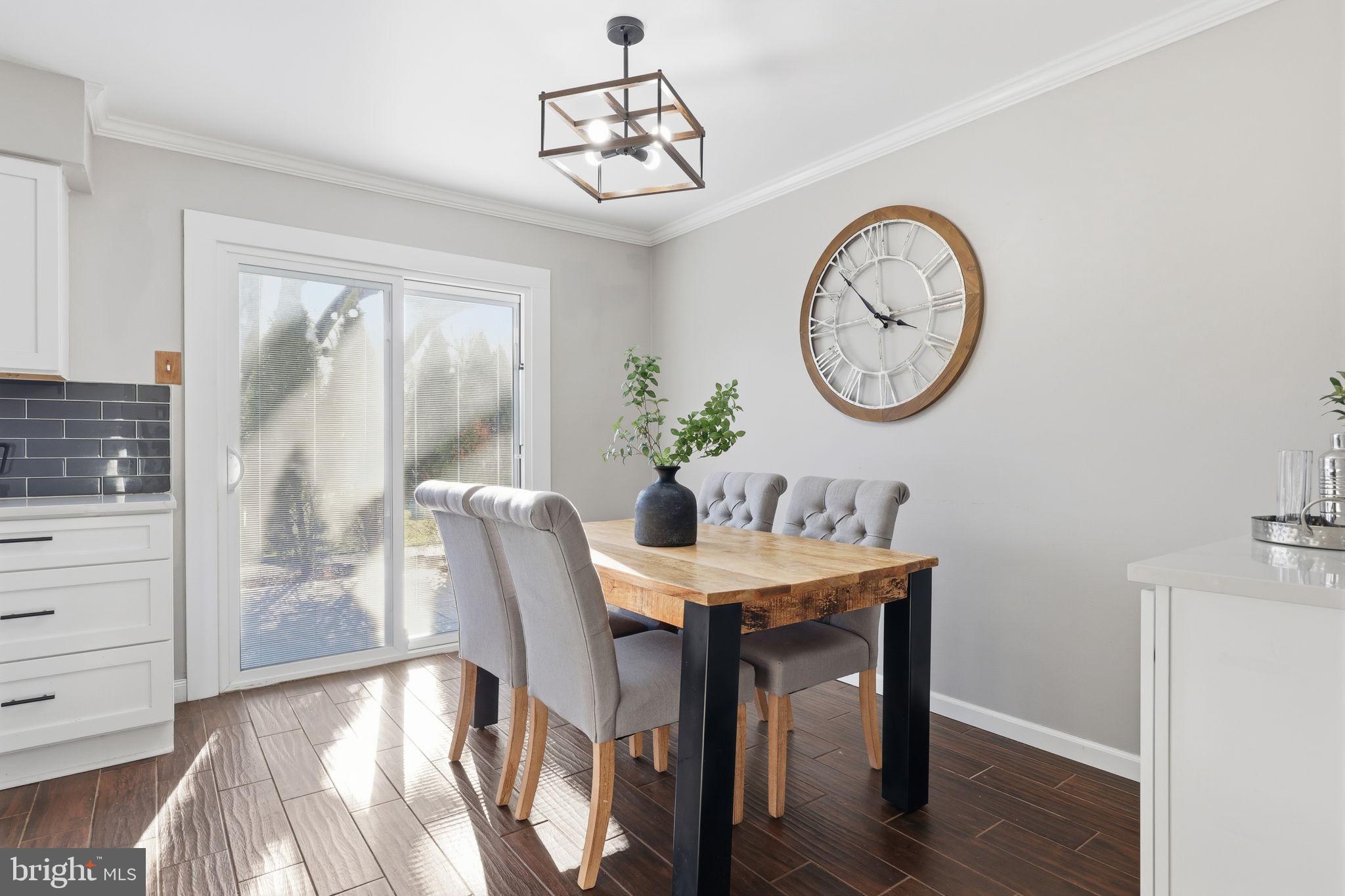 2 Heather Court Newtown, PA 18940 - Photo 12 of 34 a view of a dining room with furniture window and wooden floor