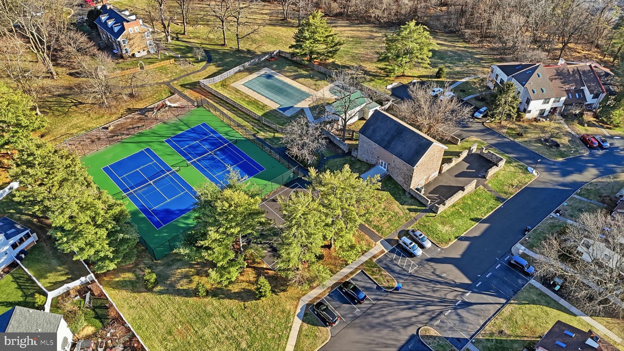 2 Heather Court Newtown, PA 18940 - Photo 30 of 34 an aerial view of a house with a yard and lake view