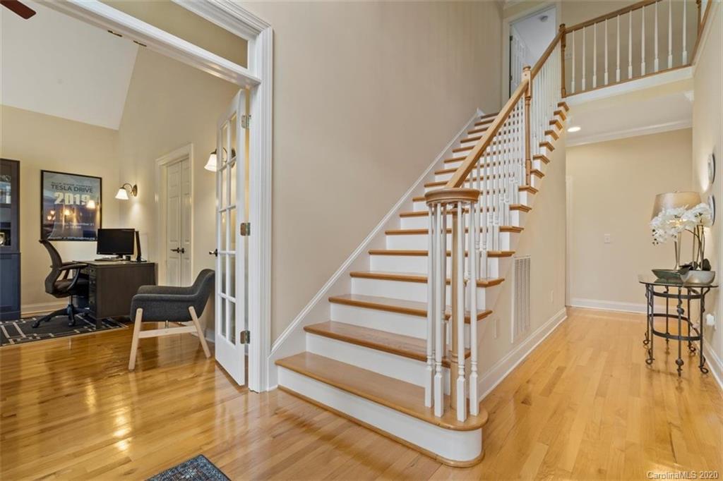 142 Spring Branch Road Fort Mill, SC 29715 - Photo 6 of 48 a view of entryway and hall with wooden floor