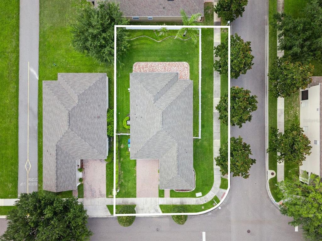 13403 Riggs Way Windermere, FL 34786 - Photo 35 of 47 an aerial view of a house having yard