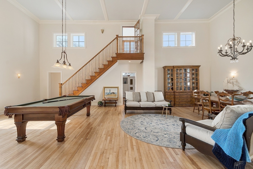 303 Nahant Road Nahant, MA 01908 - Photo 12 of 41 a living room with furniture and a wooden floor