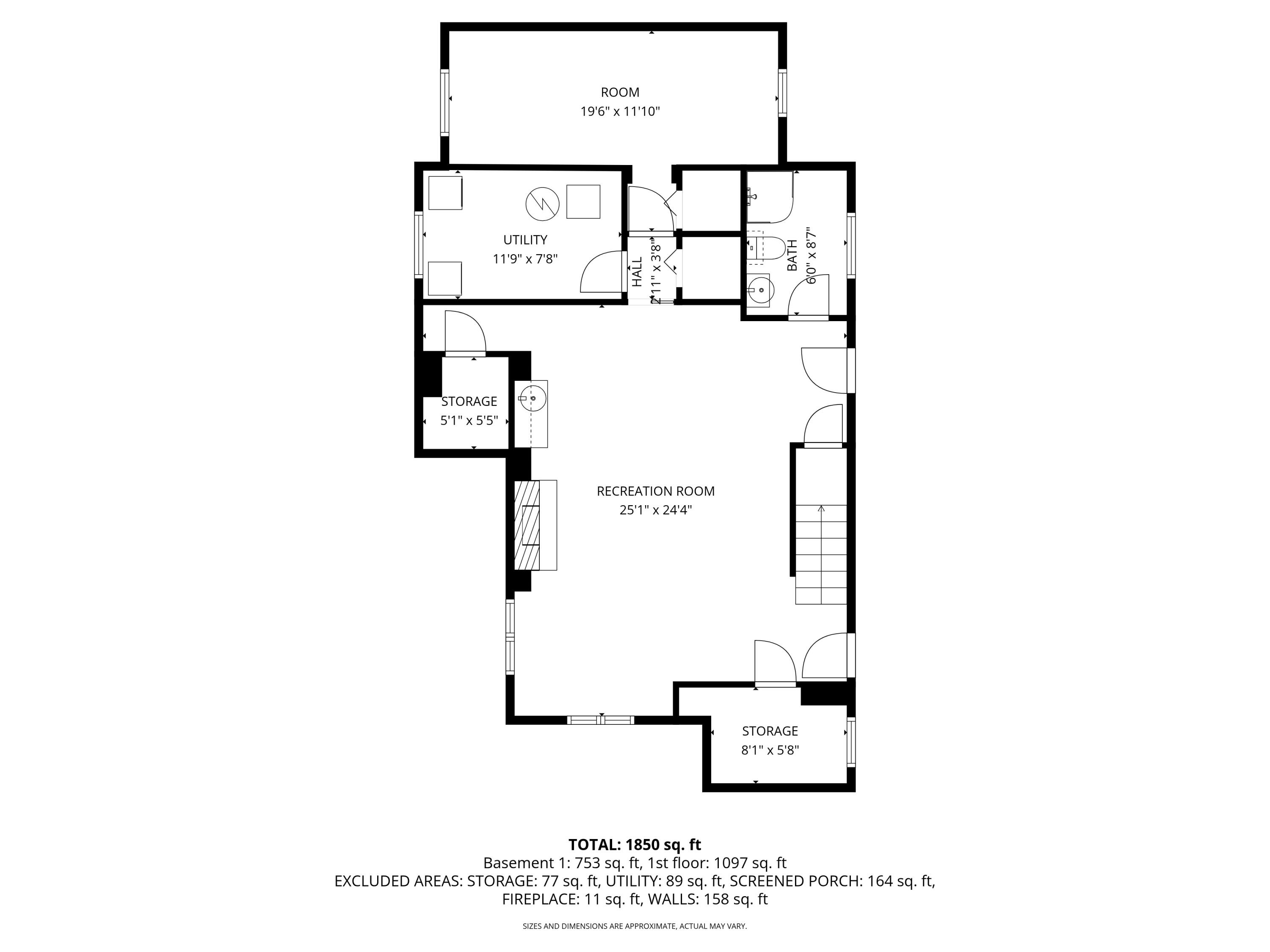 131 Shore Drive Portage, IN 46368 - Photo 28 of 30 a picture of a floor plan