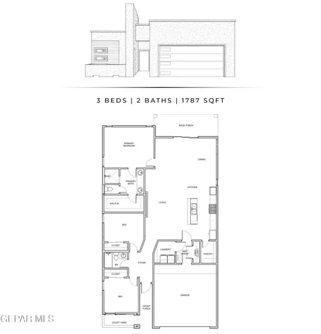 $310,999 | 532 Paseo Campanero Street, Horizon City, TX 79928