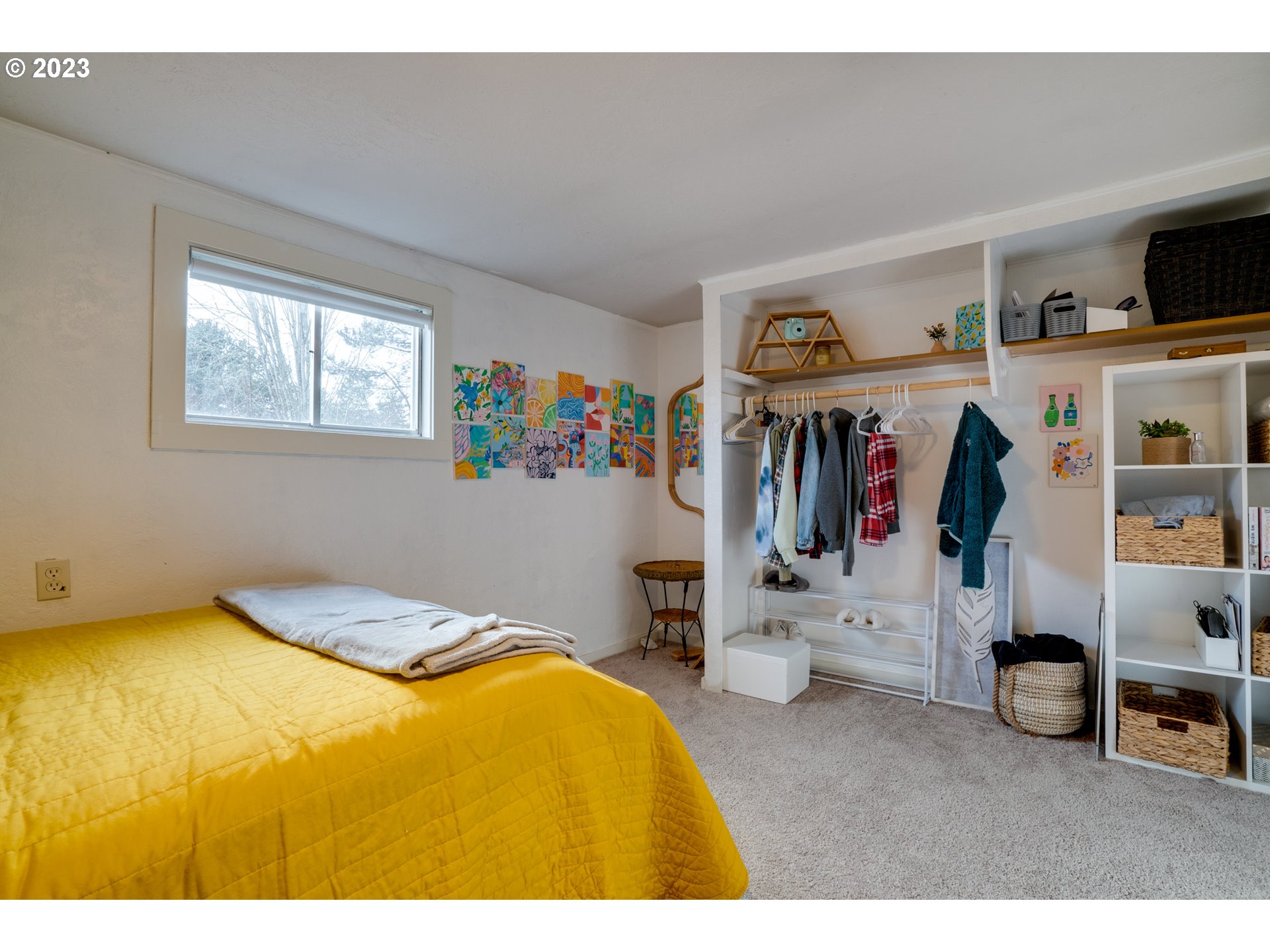 360 Southeast Edwards Drive Dundee, OR 97115 - Photo 16 of 31 a bedroom with a bed and a tv