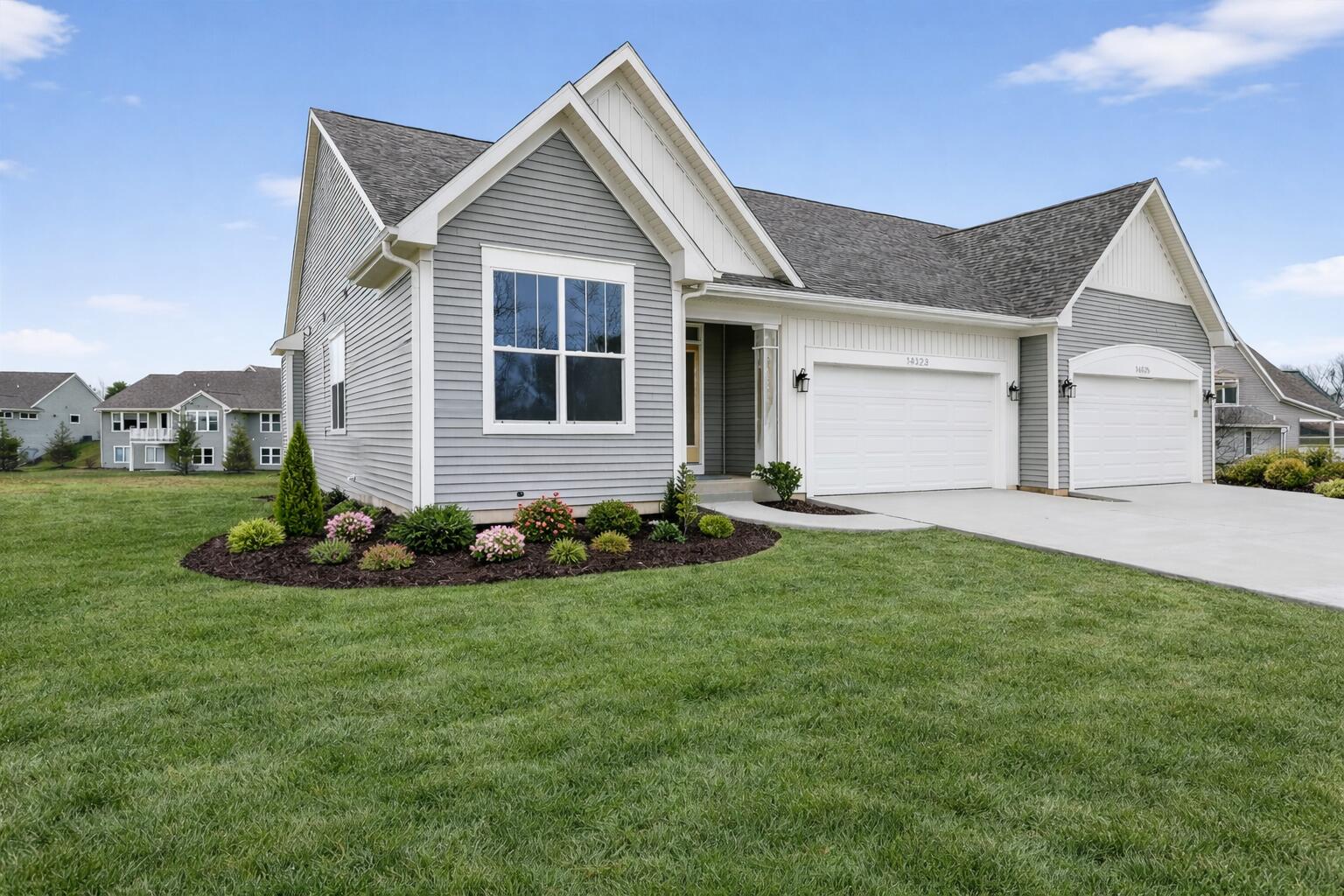 14323 Bridgeview Pointe Vicksburg, MI 49097 - Photo 2 of 34 Front Exterior Angled