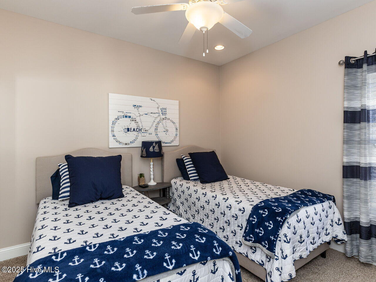 129 Sunset Drive Cedar Point, NC 28584 - Photo 18 of 47 Main level guest room