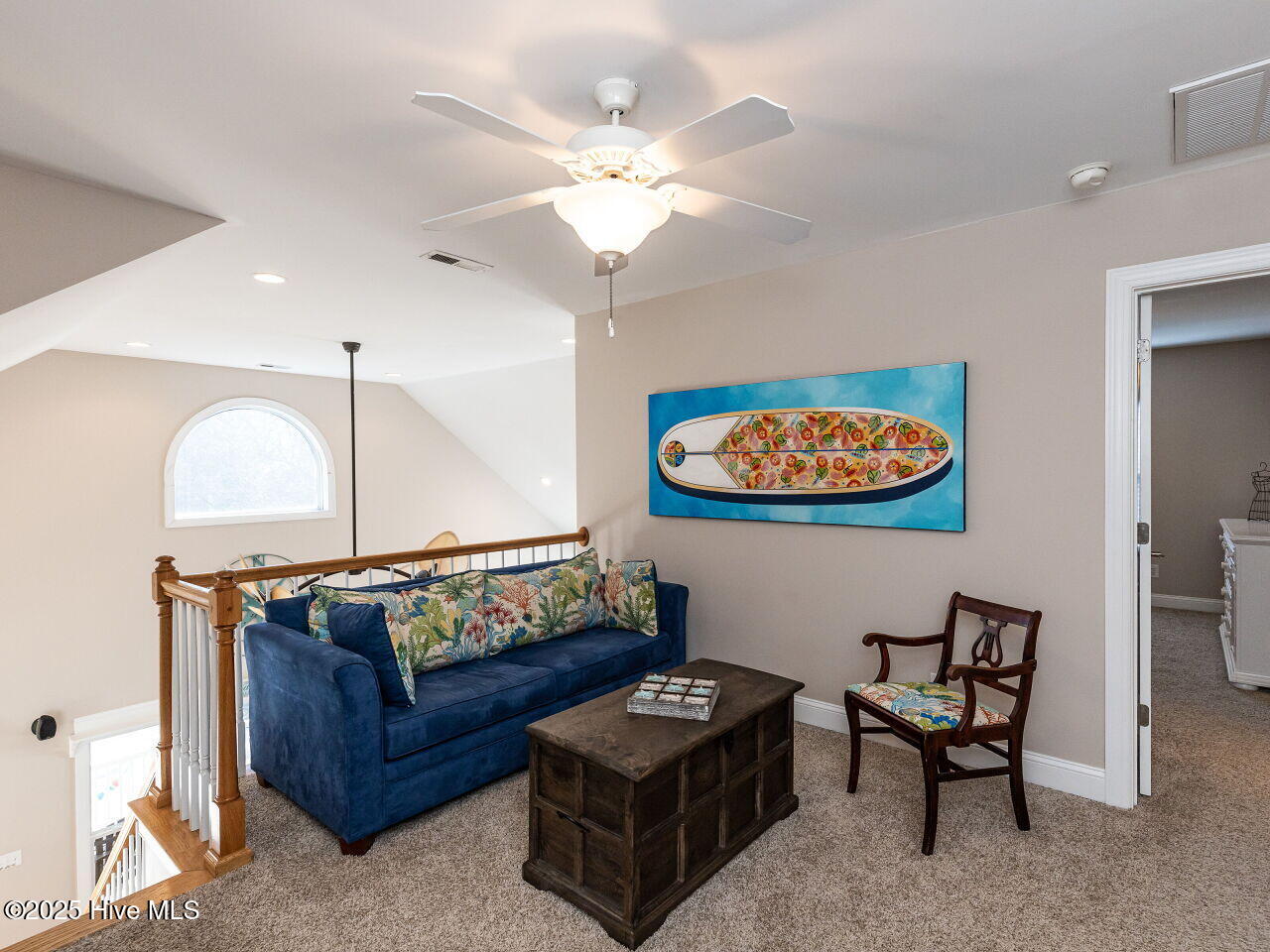 129 Sunset Drive Cedar Point, NC 28584 - Photo 21 of 47 Loft w sound view