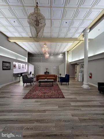 a large room with lots of furniture