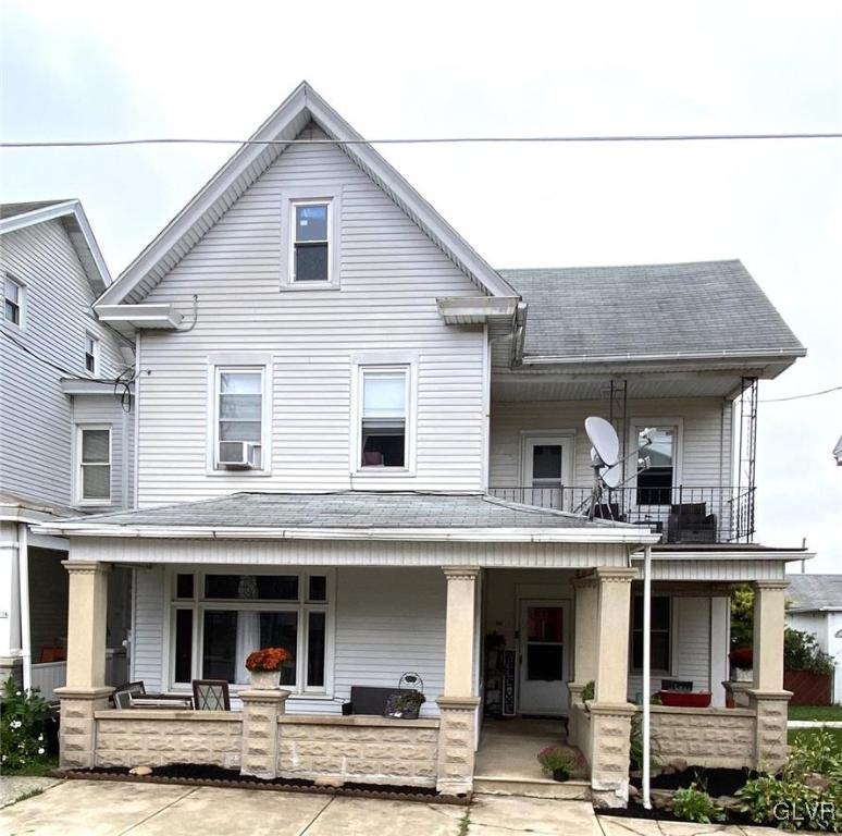 121 South 3rd Street Lehighton Borough, PA 18235 - Photo 2 of 18 front view of a house with a porch