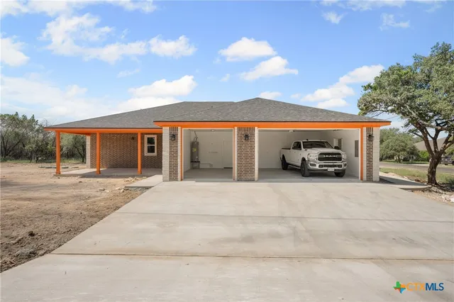 a car parked in front of house