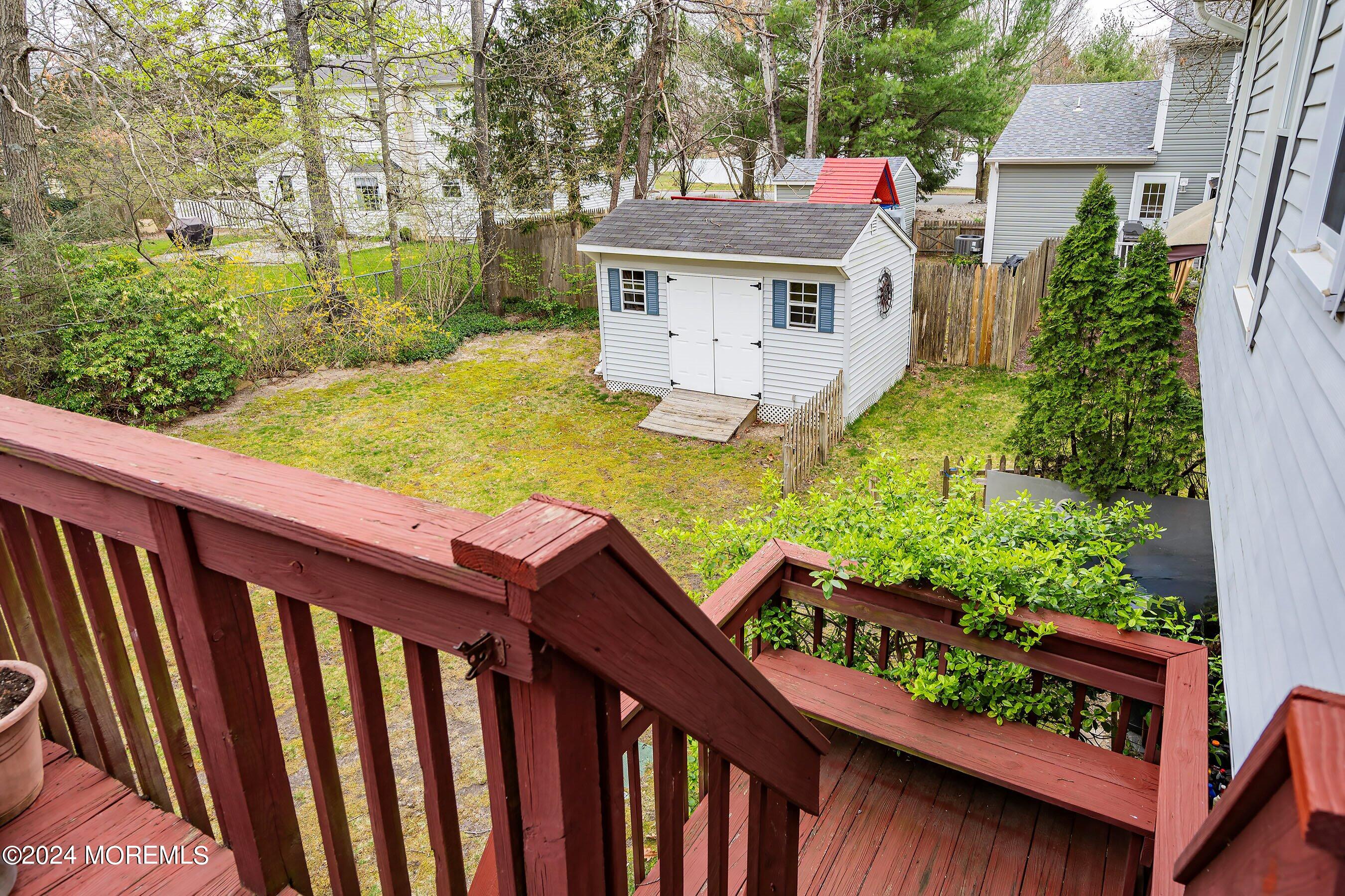 205 Brandon Road Manchester Township, NJ 08759 - Photo 26 of 28 26-Rear Deck to Shed 1