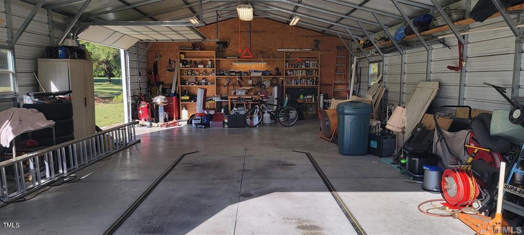 2891 Benson Hardee Road Benson, NC 27504 - Photo 25 of 51 Car Wash Bay in the Barn with drains!~