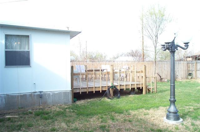 4203 Cline Road Amarillo, TX 79110 - Photo 3 of 11 a view of a garden with a slide