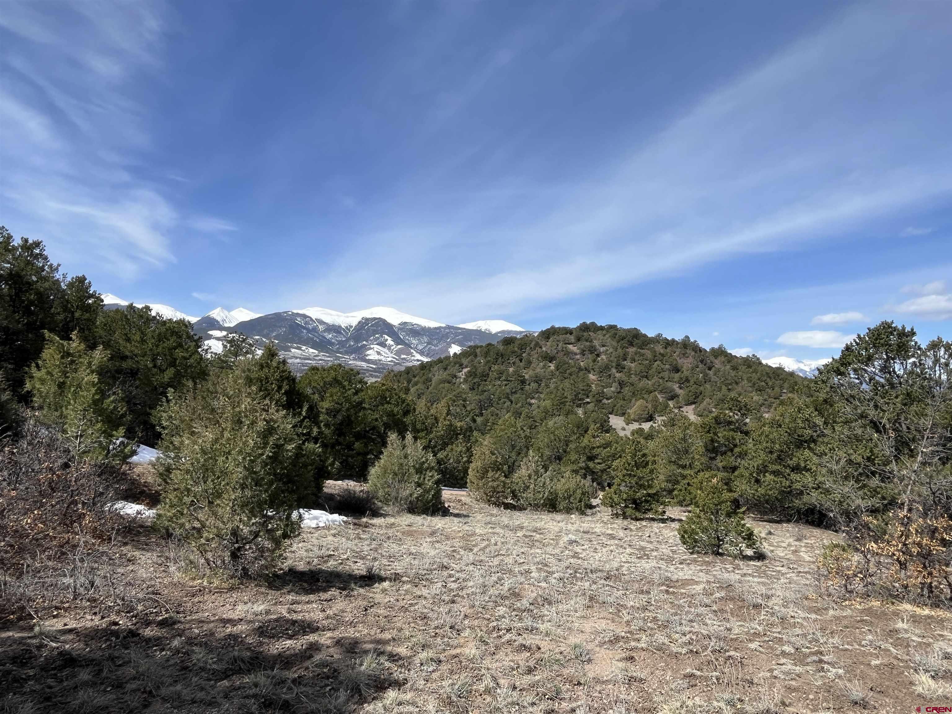 1601 Desperado Drive Cotopaxi, CO 81223 - Photo 31 of 35 a view of a dry yard with mountains in the background