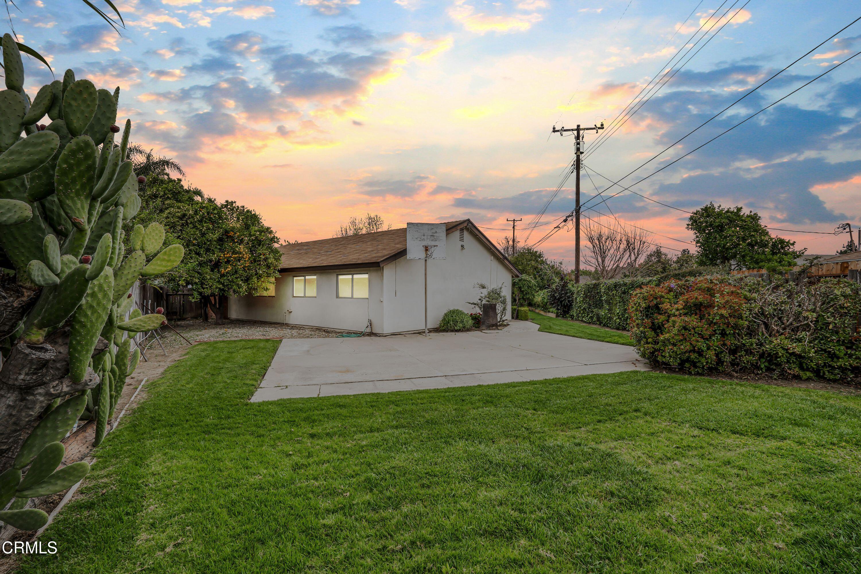 1738 Abbott Avenue Camarillo, CA 93010 - Photo 26 of 36 a view of a yard in front of the house
