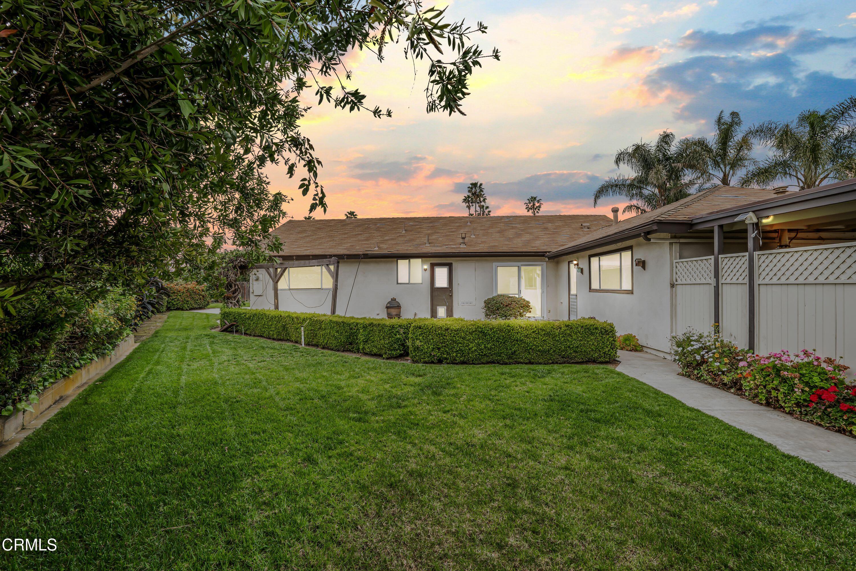 1738 Abbott Avenue Camarillo, CA 93010 - Photo 30 of 36 a view of an house with backyard space and garden