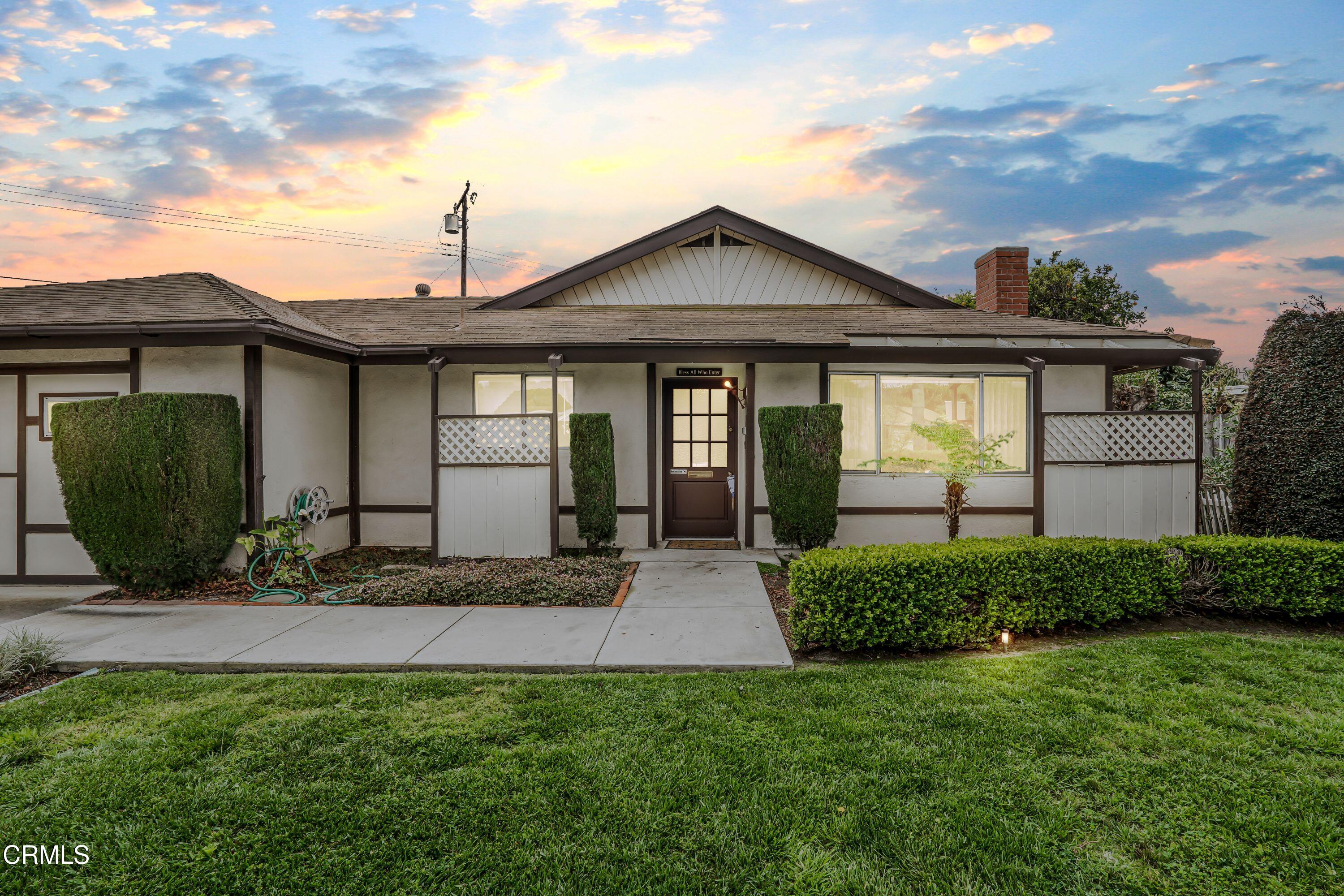 1738 Abbott Avenue Camarillo, CA 93010 - Photo 3 of 36 a view of a front of a house with a small yard