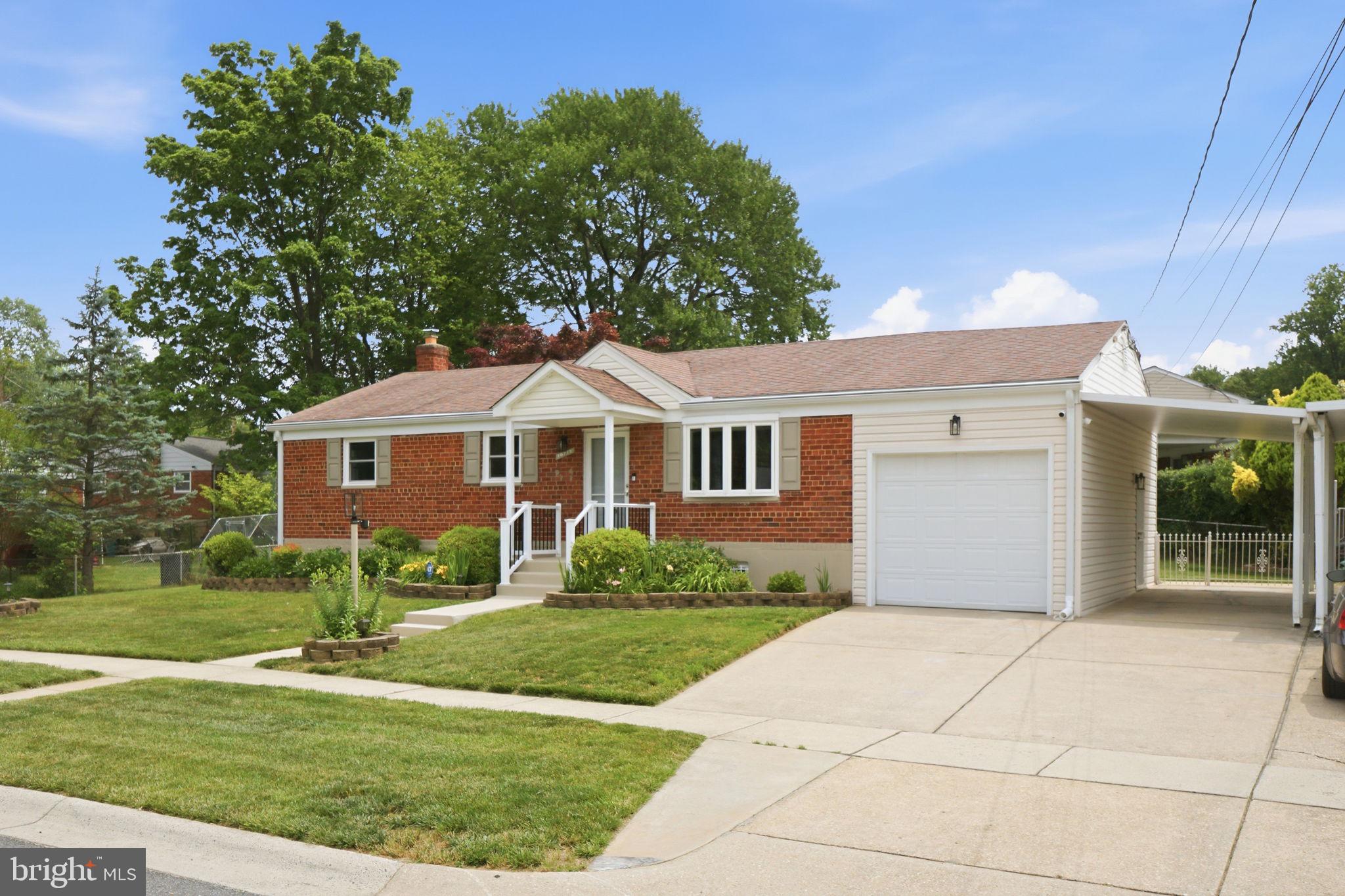 10713 Gregory Street Silver Spring, MD 20901 - Photo 34 of 38 Attached Garage & Carport!