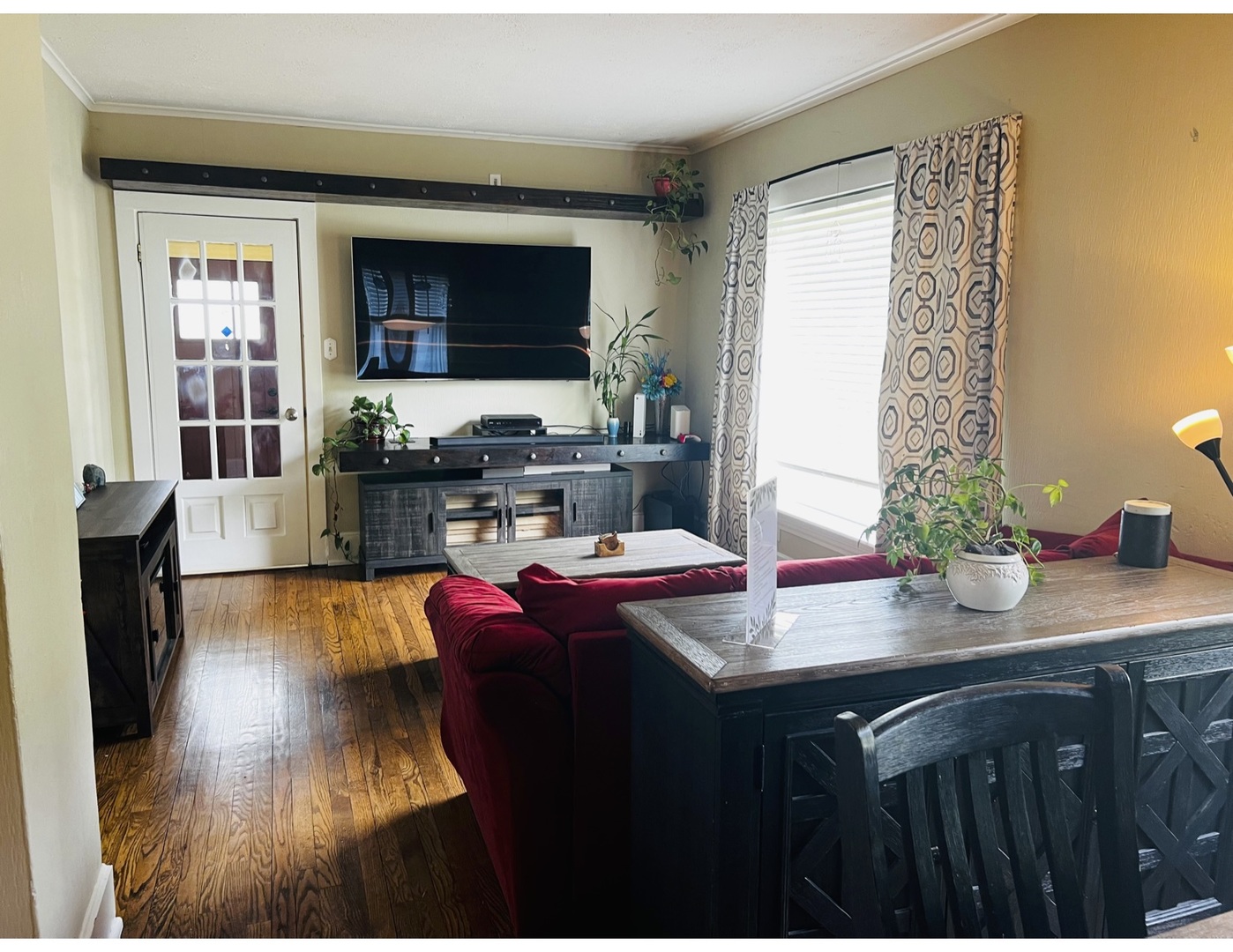 205 West Harrison Road Lombard, IL 60148 - Photo 14 of 26 a kitchen with sink and view of living room